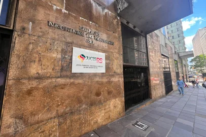 Junta Comercial no prédio onde antes ficava o Tudo Fácil no Centro Histórico<!-- NICAID(15942301) -->