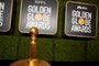 Imagem do troféu do Globo de Ouro, premiação voltada ao cinema e à televisão.<!-- NICAID(15400454) -->