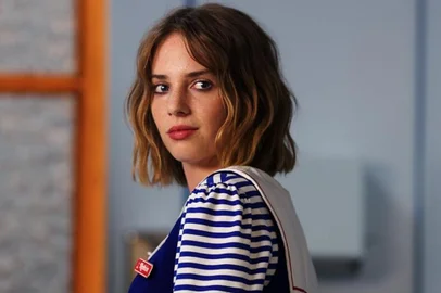 Maya Hawke é Robin em "Stranger Things".<!-- NICAID(15803143) -->