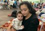 "Tenho gratidão por estar viva com a minha família e tristeza por ter perdido tudo", diz mãe que vive há uma semana em abrigo