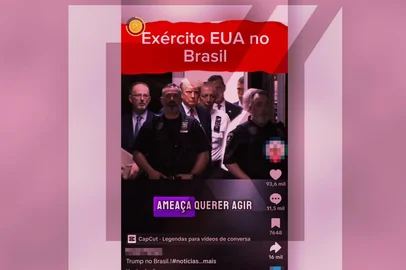Trump não ameaçou enviar tropas contra Alexandre de Moraes, conforme Projeto Comprova<!-- NICAID(16100327) -->