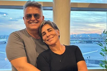 Orlando Morais e Glória Pires <!-- NICAID(15848020) -->