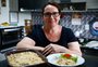 Aprenda a preparar o risoto de carne de panela com nata da Rosane