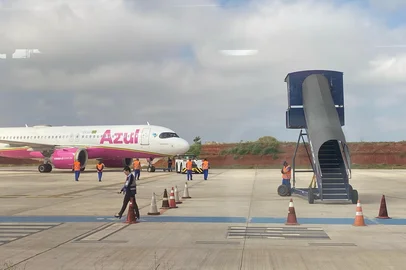 Neblina afeta a operação do Aeroporto de Passo Fundo desta sexta-feira<!-- NICAID(16024291) -->