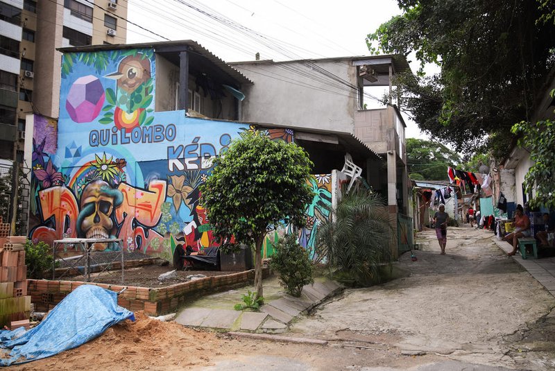 Porto Alegre, RS, Brasil - 21/09/2023 - Moradores negociam saída de comunidade que pretende se tornar quilombo em Porto Alegre. (Foto: Anselmo Cunha/Agência RBS)<!-- NICAID(15547470) -->