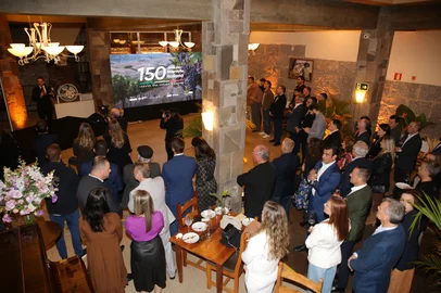 BENTO GONÇALVES, RS, BRASIL, 12/05/2025. Lançamento das campanhas do Grupo RBS para os 150 anos da Imigração Italiana no RS. (Porthus Junior/Agência RBS)<!-- NICAID(16035638) -->