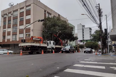 Trânsito liberado na Os Dezoito do Forte em Caxias do Sul <!-- NICAID(15099157) -->