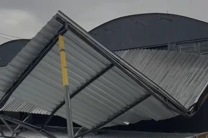 Temporal na região da Campanha.