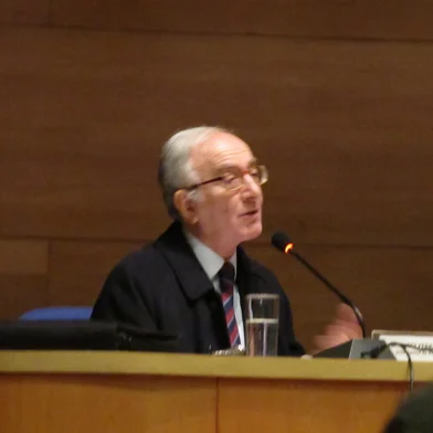 PORTO ALEGRE, RS, BRASIL, 25-08-2025: Luigi Ferrajoli, jurista italiano. Foto: Warko/CC BY-SA 3.0<!-- NICAID(16109758) -->