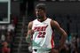 In-Season Tournament - Miami Heat v Charolette HornetsCHARLOTTE, NC - NOVEMBER 14: Jimmy Butler #22 of the Miami Heat looks on during the game against the Charlotte Hornets during the In-Season Tournament on November 14, 2023 at Spectrum Center in Charlotte, North Carolina. NOTE TO USER: User expressly acknowledges and agrees that, by downloading and or using this photograph, User is consenting to the terms and conditions of the Getty Images License Agreement. Mandatory Copyright Notice: Copyright 2023 NBAE   Kent Smith/NBAE via Getty Images/AFP (Photo by Kent Smith / NBAE / Getty Images / Getty Images via AFP)Editoria: SPOLocal: CharlotteIndexador: KENT SMITHSecao: basketballFonte: NBAE / Getty ImagesFotógrafo: CONTRIBUTOR<!-- NICAID(15598087) -->