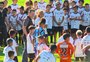 Ex-jogadores Dunga e Tinga palestram para jovens de projetos sociais de Passo Fundo