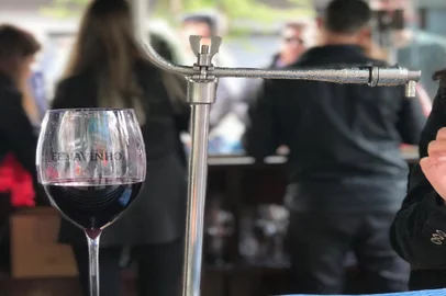 Vinho encanado em Bento Gonçalves. Fenavinho 2019.<!-- NICAID(14105334) -->