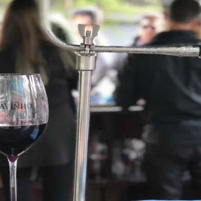 Vinho encanado em Bento Gonçalves. Fenavinho 2019.<!-- NICAID(14105334) -->