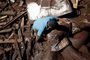 Roca Sales, RS, Brasil, 15-09-2023: Moradores de Roca Sales aproveitam dia com tempo bom para limpar casas, comércios e organizar o que restou. Foto: Mateus Bruxel / Agência RBS<!-- NICAID(15541001) -->