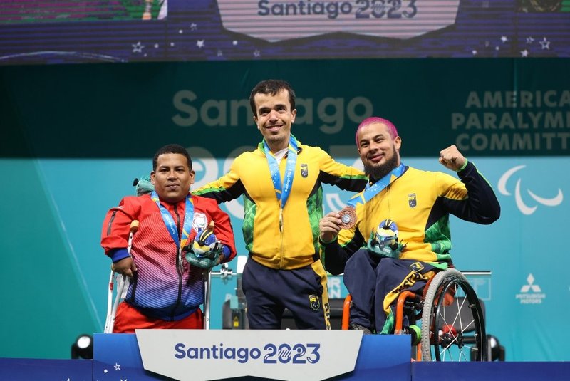 Bruno Carrara, João Maria França Jr, halterofilismo, Jogos Parapan-Americanos