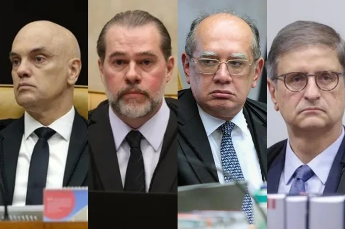 Rosinei Coutinho,Nelson Jr.,Carlos Moura,Antônio Augusto / STF/Divulgação Rosinei Coutinho,Nelson Jr.,Carlos Moura,Antônio Augusto / STF/Divulgação