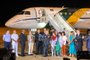 Lula recebeu brasileiros residentes na Palestina, na Faixa de Gaza<!-- NICAID(15596561) -->