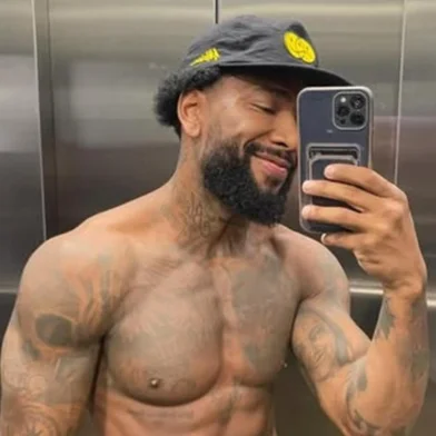 Nego do Borel em selfie no Instagram.<!-- NICAID(15921084) -->
