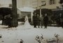 A neve cobre a Praça da Bandeira em 1965