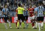 Árbitro do Gre-Nal 447 foi protagonista de polêmica no Campeonato Catarinense