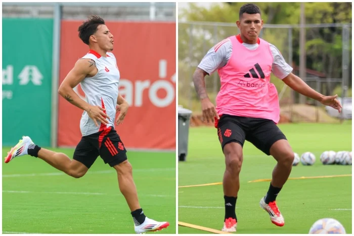 Montagem sobre fotos de Ricardo Duarte, Inter / Divulgação Montagem sobre fotos de Ricardo Duarte, Inter / Divulgação