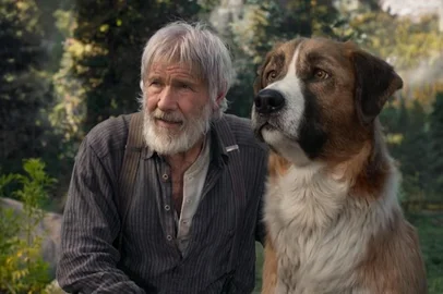 Harrison Ford em "O Chamado da Floresta" (2020)<!-- NICAID(15612587) -->