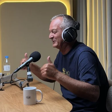 Entrevista de Lisca no Potter Entrevista. Foto: Giovanna Guilhon/OClube/Divulgação<!-- NICAID(16204919) -->