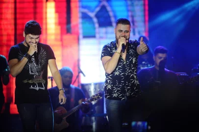 CAXIAS DO SUL, RS, BRASIL (08/03/2019)Show de Zé Neto e Cristiano nos pavilhões da Festa da Uva. (Antonio Valiente/Agência RBS)<!-- NICAID(13988904) -->