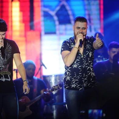 CAXIAS DO SUL, RS, BRASIL (08/03/2019)Show de Zé Neto e Cristiano nos pavilhões da Festa da Uva. (Antonio Valiente/Agência RBS)<!-- NICAID(13988904) -->