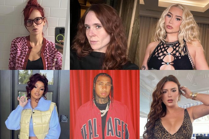 @lilyallen @katenash @thenewclassic @iamcardib @tyga @bellathorne / Instagram / Reprodução