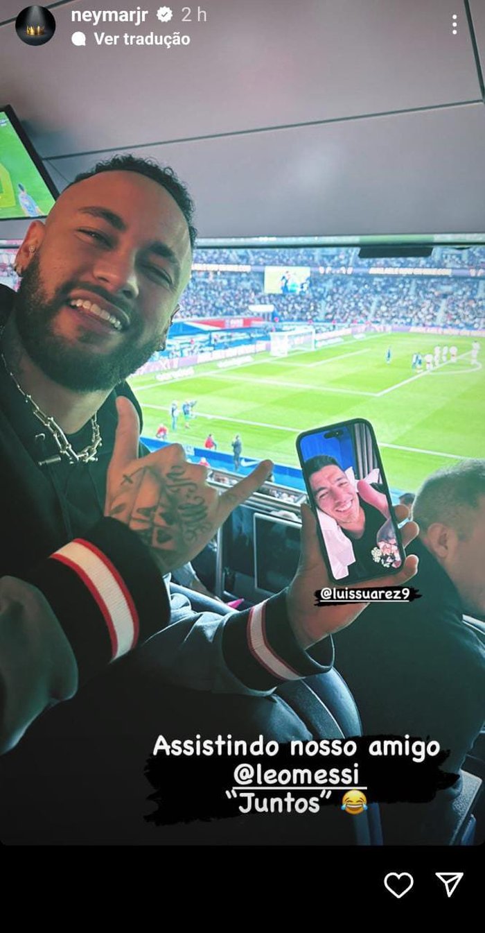 Instagram/@neymarjr / Reprodução