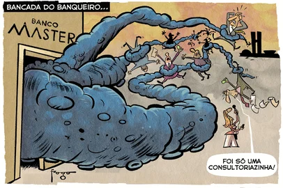 PORTO ALEGRE, RS, BRASIL, 11-03-2026: Charge do Fraga. Foto: Gilmar Fraga/Agência RBS<!-- NICAID(16243258) -->