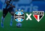 Grêmio x São Paulo: onde assistir, escalações e como chegam os times