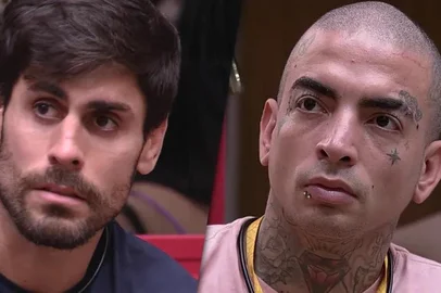 Cara de Sapato e MC Guimê foram eliminados do BBB 23 após atitudes inapropriadas com Dania Mendez.<!-- NICAID(15378198) -->