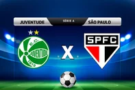 Juventude x São Paulo se enfrentam pela 16ª rodada do Brasileirão 2025, no Alfredo Jaconi.<!-- NICAID(16085565) -->