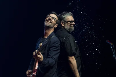 Show de Kevin Johansen + Liniers no Auditório Araújo Vianna<!-- NICAID(16033654) -->