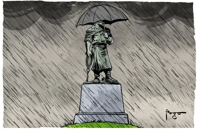 PORTO ALEGRE, RS, BRASIL, 27-07-2026: Charge do Fraga. Foto: Gilmar Fraga/Grupo RBS<!-- NICAID(16335235) -->