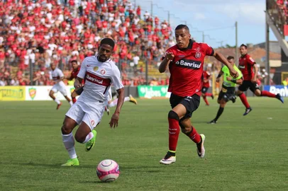 PELOTAS, RS, BRASIL - 04/02/2018 - Brasil de Pelotas e Inter se enfrentam no Bento Freitas pelo Gauchão 2018.<!-- NICAID(13398329) -->