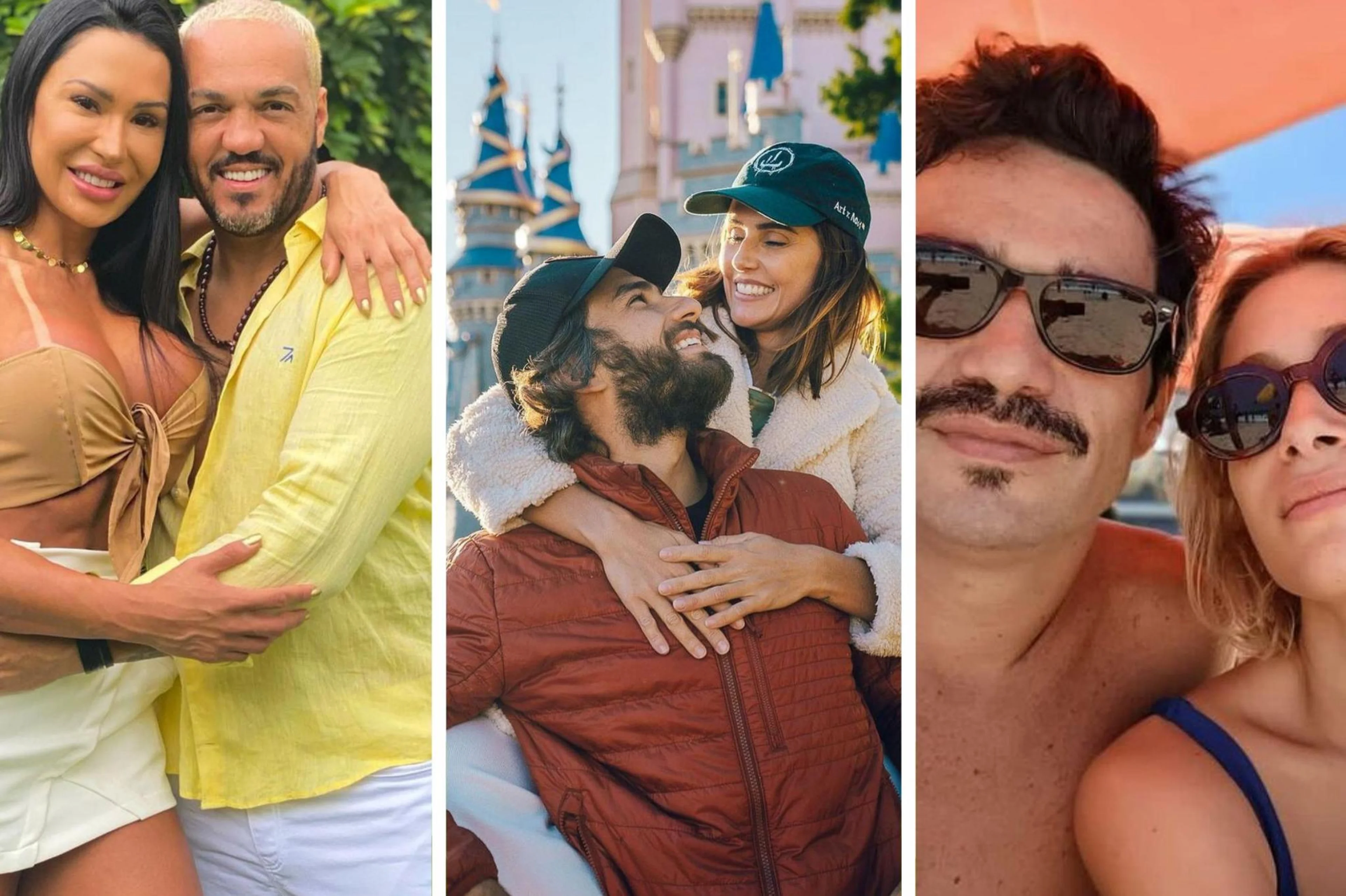 Colagem de fotos @graoficial,@dedesecco e @luisaarraes/Instagram / Reproducao