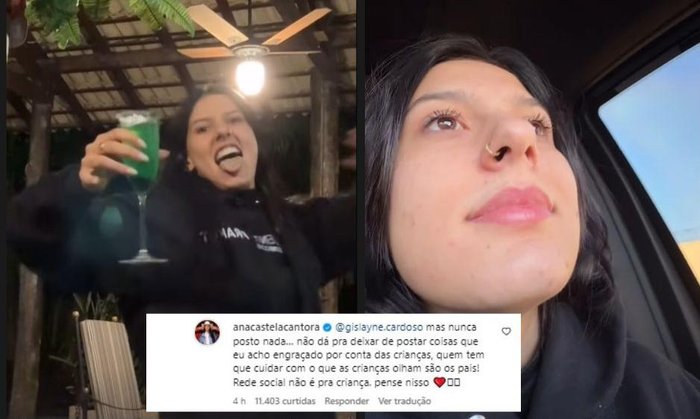 @anacastelacantora - Instagram / Reprodução