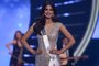 Miss India, Harnaaz Sandhu, poses in the evening gown during the 70th Miss Universe beauty pageant in Israel's southern Red Sea coastal city of Eilat on December 13, 2021. (Photo by Menahem KAHANA / AFP)Editoria: ACELocal: EilatIndexador: MENAHEM KAHANASecao: culture (general)Fonte: AFPFotógrafo: STF<!-- NICAID(14966630) -->