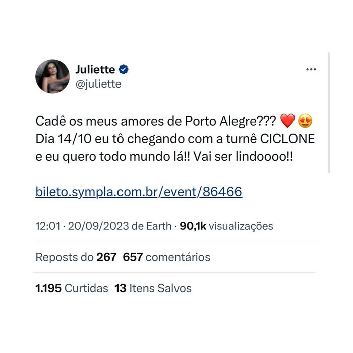 X, Reprodução X, Reprodução