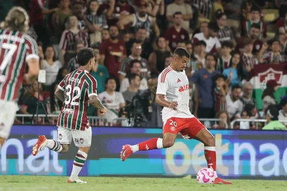 RIO DE JANEIRO, RJ, BRASIL, 25-10-2025: Fluminense vs Internacional, no Maracanã, pelo Brasileirão Série A 2025. Foto: Ricardo Duarte/SC Internacional/DivulgaçãoIndexador: ricardo duarte<!-- NICAID(16154056) -->