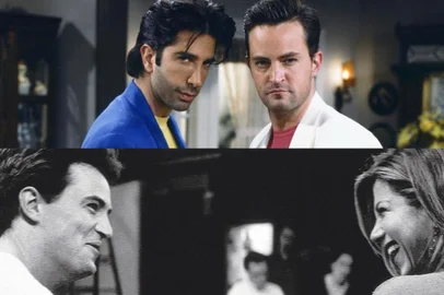 Jennifer Aniston e David Schwimmer<!-- NICAID(15598298) -->