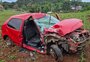 Homem e mulher ficam feridos em acidente entre carro e caminhão na RS-235, em Nova Petrópolis