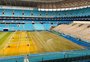 Grêmio cobra gestão da Arena por falhas no acesso e pela condição do gramado no jogo contra o Santos