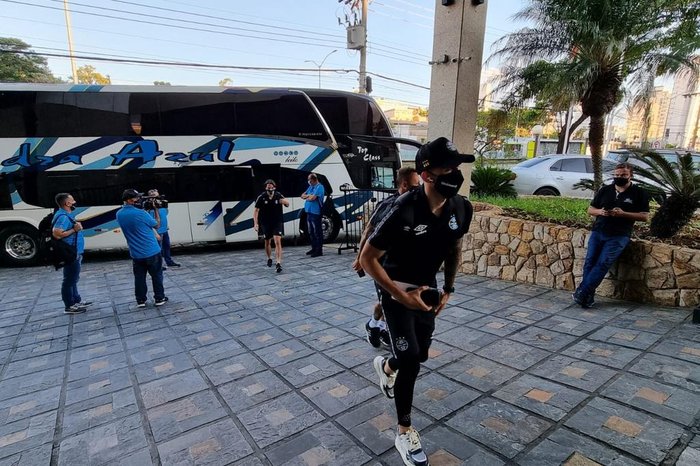 Com promessa de mudanças, Grêmio chega a Belo Horizonte para jogo contra o Atlético-MG