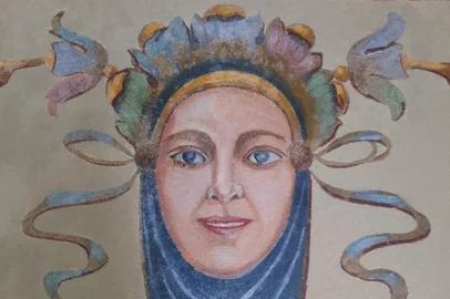 Biblioteca Pública do Estado: o antes e o depois da restauração no hall da instituição.<!-- NICAID(15410514) -->