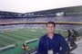 David Coimbra na final da Copa do Japão em 2002