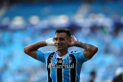Porto Alegre, RS, Brasil, 12/02/2023 - Grêmio vs Avenida na Arena pelo Gauchão 2023 - Foto: Anselmo Cunha/Agência RBS<!-- NICAID(15347382) -->
